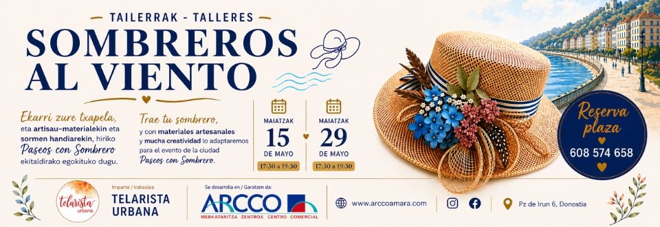 SOMBREROS AL VIENTO
